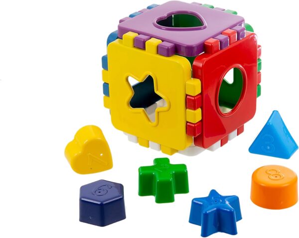 Cubo Baby Educativo Com Blocos Colorido | Kendy - Image 6