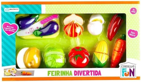 Creative Fun Feirinha Multikids - Divertida Legumes - Image 5