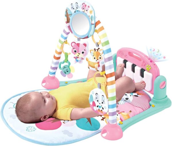 Tapete de Atividades com Piano Musical e Bluetooth Pastime 2.0 com Arco de Brinquedos Interativos | Maxibaby - Image 5