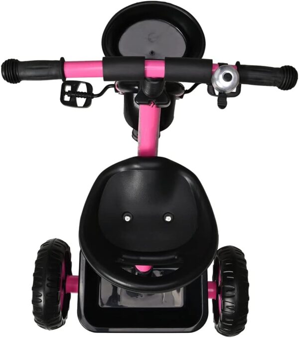 Triciclo Infantil Rosa , com Cestas de Armazenamento | Zippy Toys - Image 5