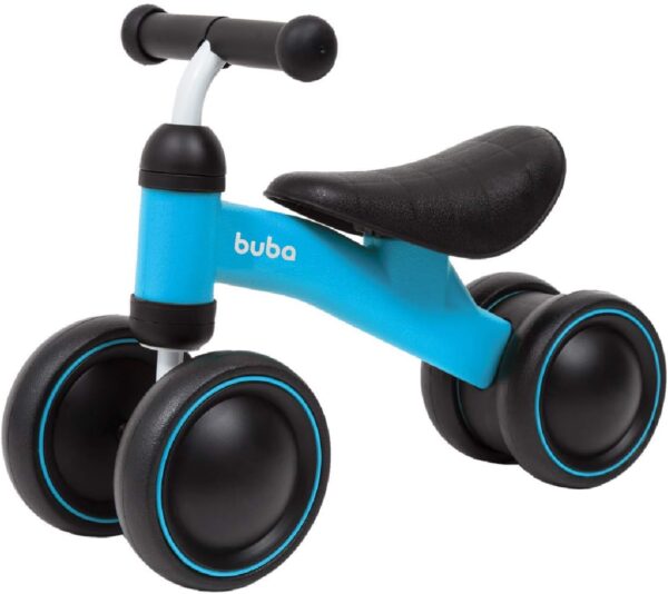 Bicicleta de Equilíbrio Azul Andador Infantil 4‎‎‎ Rodas‎ | BUBA - Image 2