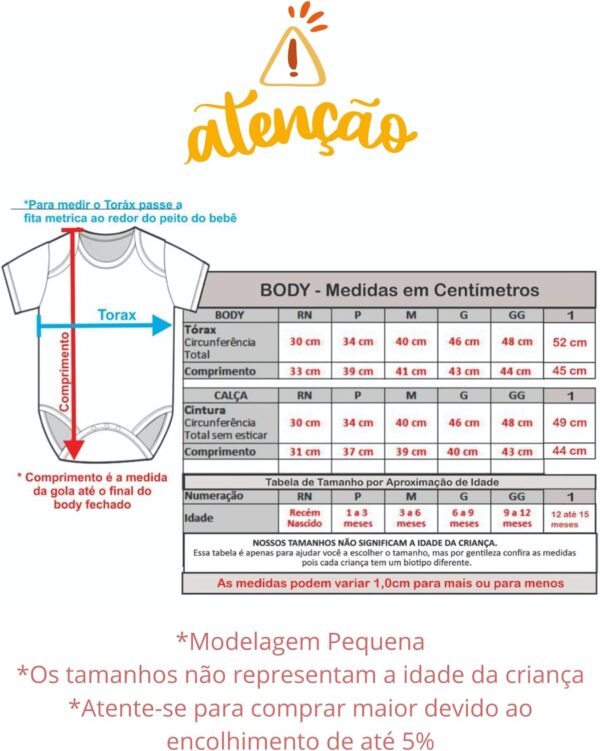 4 Kits Body Menino ou Menina com 12 Peças INVERNO - Image 7