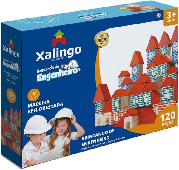 Brincando de Engenheiro 120 Peças | Xalingo