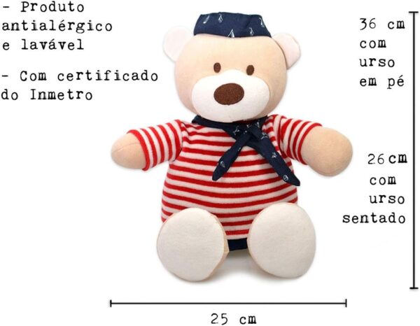 Zip Urso Marinheiro Marinho - Image 3