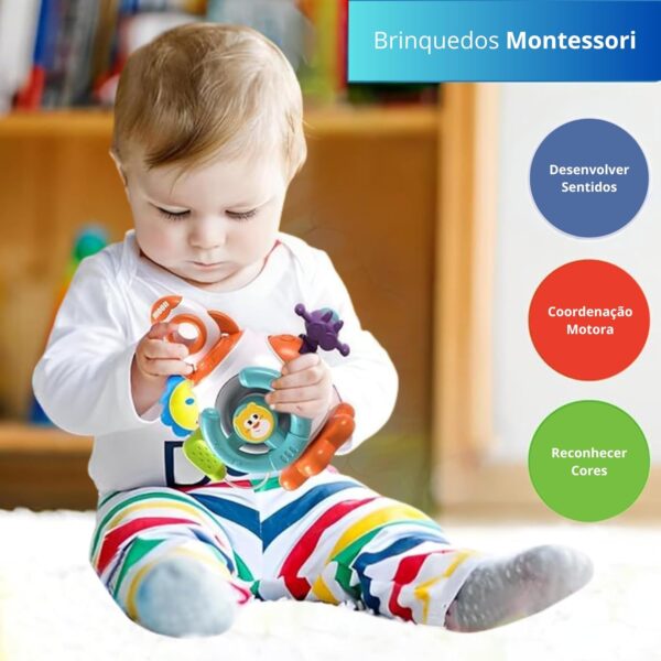 Cubo De Atividades Educativo 6 Em 1 | Montessori - Image 3