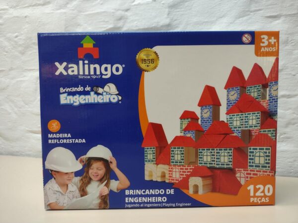 Brincando de Engenheiro 120 Peças | Xalingo - Image 4