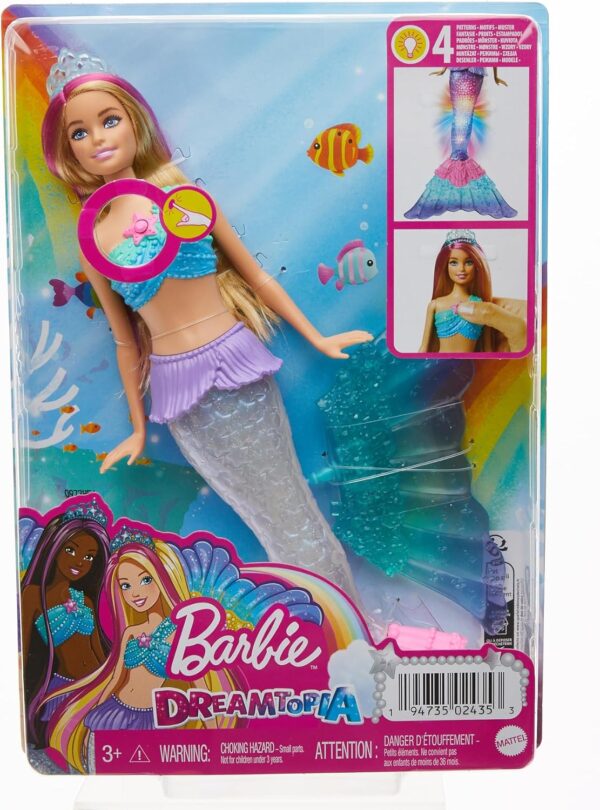 Barbie Dreamtopia Sereia Luzes e Brilhos | Mattel - Image 7