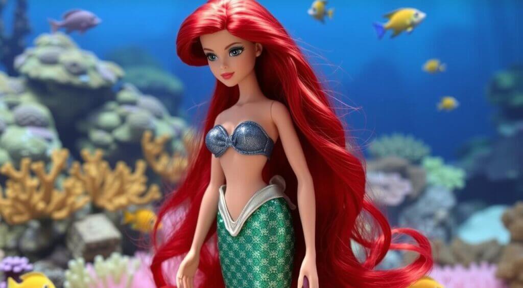 boneca princesa ariel