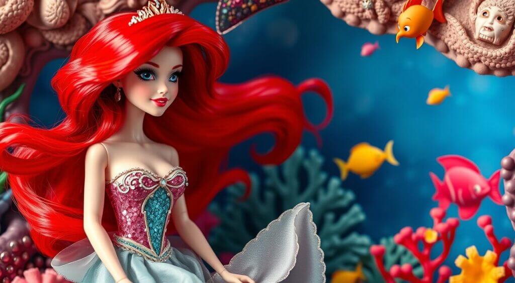 brinquedo princesa ariel