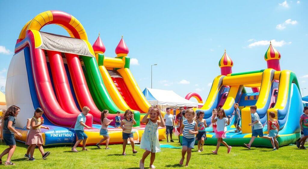 brinquedos infláveis para eventos