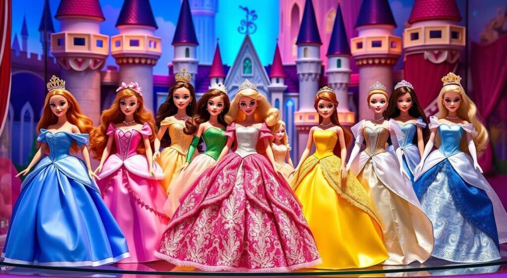 coleção princesas disney mattel