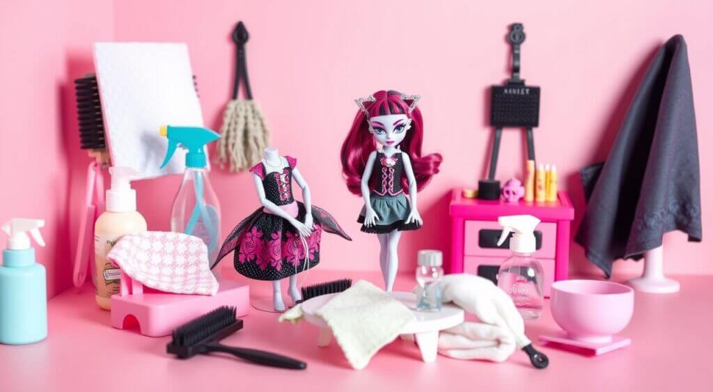 monster high boneca draculaura cuidados