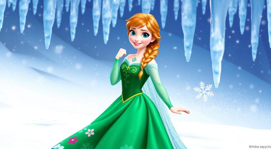 personagem anna frozen